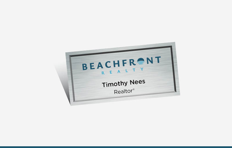 BeachFront Realty Real Estate Standard Business Cards -  Standard & Rounded Corner Business Cards for Realtors | BestPrintBuy.com