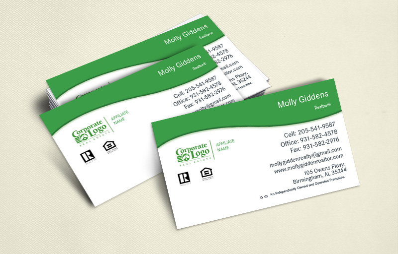 Better Homes And Gardens Real Estate Ultra Thick Business Cards Without Photo - Better Homes And Gardens  - Luxury, Thick Stock Business Cards with a Matte Finish for Realtors | BestPrintBuy.com