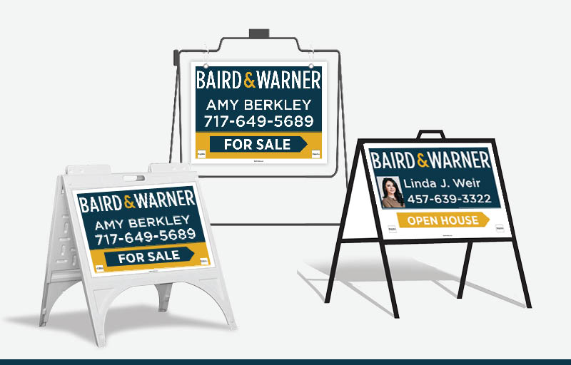 Baird & Warner Real Estate Signs - BW Signs for Realtors | BestPrintBuy.com