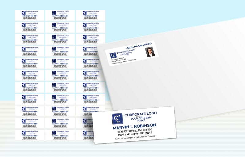 Coldwell Banker Real Estate Stickers Address Shipping Labels