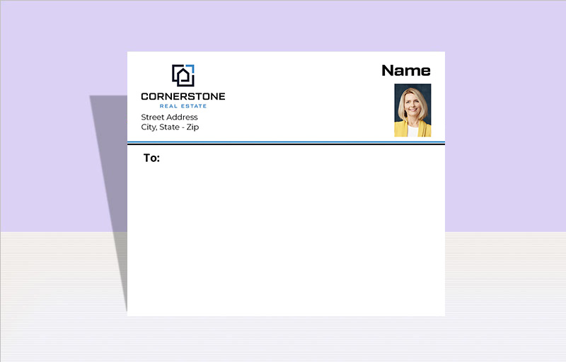 Cornerstone Real Estate Real Estate Shipping Labels - Cornerstone Real Estate  personalized mailing labels | BestPrintBuy.com