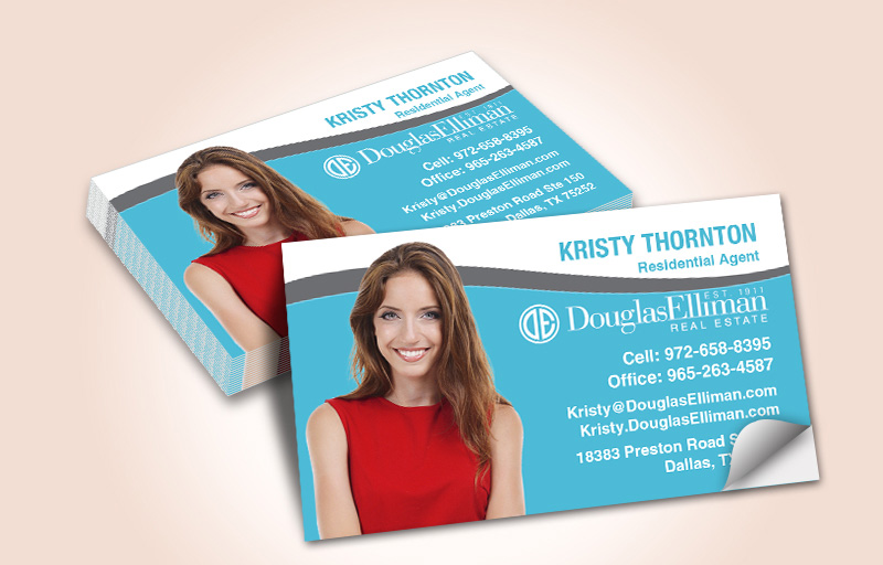 Douglas Elliman Real Estate Business Card Labels