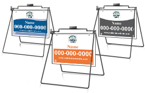 18''H X 24''W Sidewalk A-Frame Unit