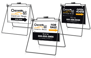 18''H X 24''W Sidewalk A-Frame Unit