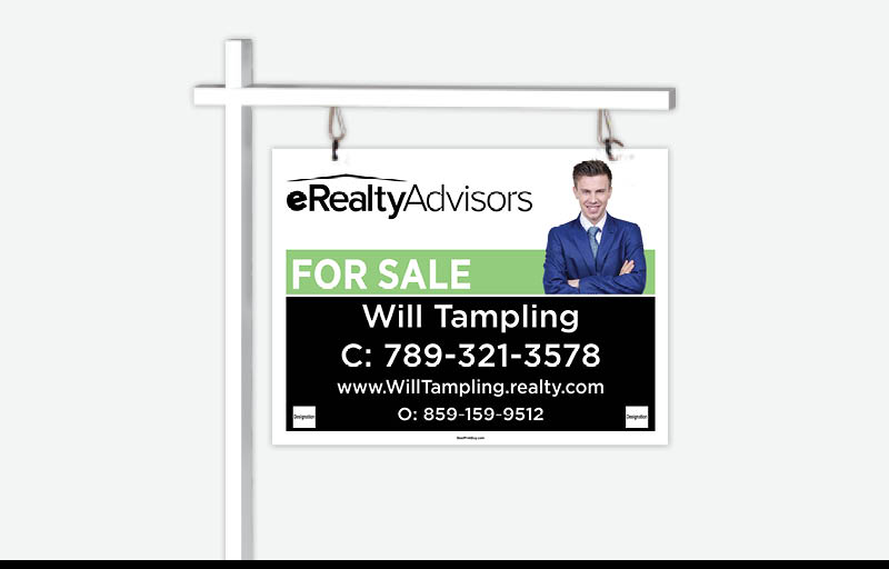 eRealty Advisors Real Estate Signs -  Signs for Realtors | BestPrintBuy.com