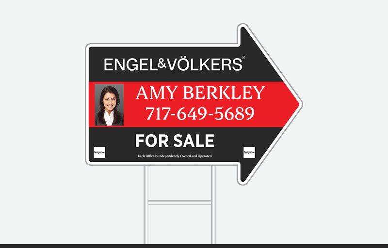 Engel Volkers Real Estate Signs - EVR Signs for Realtors | BestPrintBuy.com