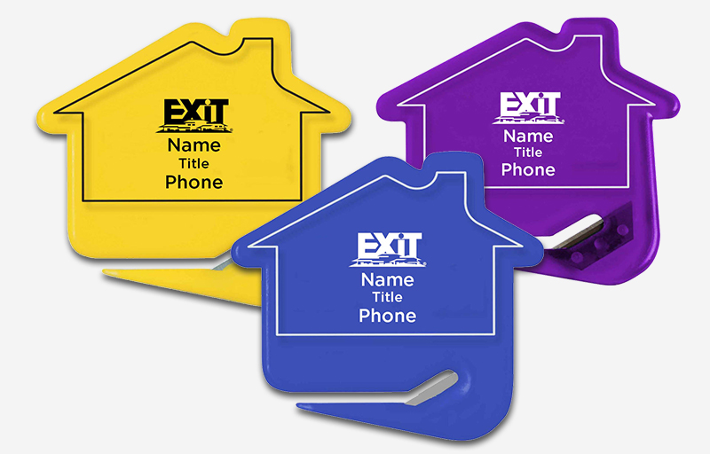 Exit Realty Real Estate House Letter Slitter | BestPrintBuy.com
