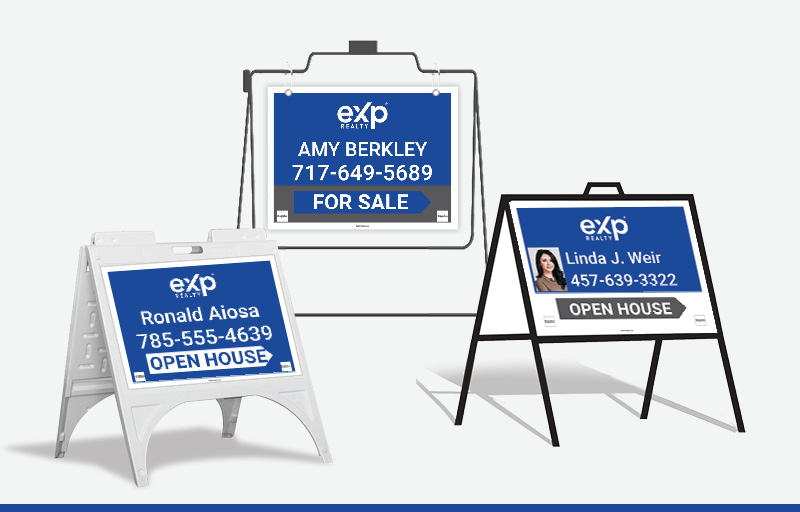 eXp Realty Real Estate Signs - MHRS Approved Vendor Signs for Realtors | BestPrintBuy.com