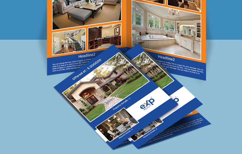 Real Estate - Four sided flyers BestPrintBuy.com
