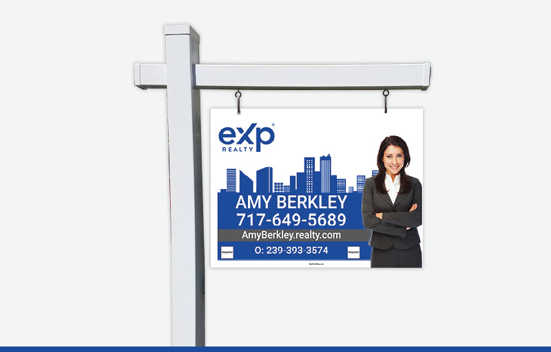 eXp Realty Real Estate Signs - MHRS Approved Vendor Signs for Realtors | BestPrintBuy.com