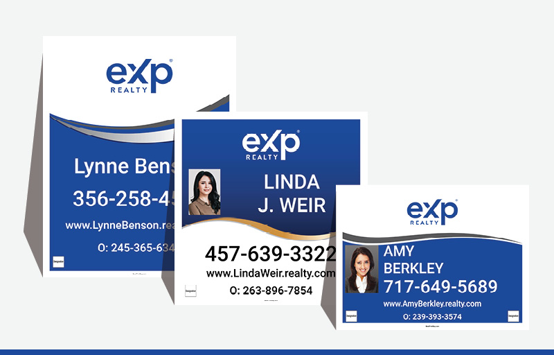 eXp Realty Real Estate Signs - MHRS Approved Vendor Signs for Realtors | BestPrintBuy.com