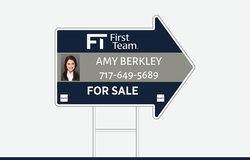 First Team Real Estate Signs - FT Approved Vendor Signs for Realtors | BestPrintBuy.com