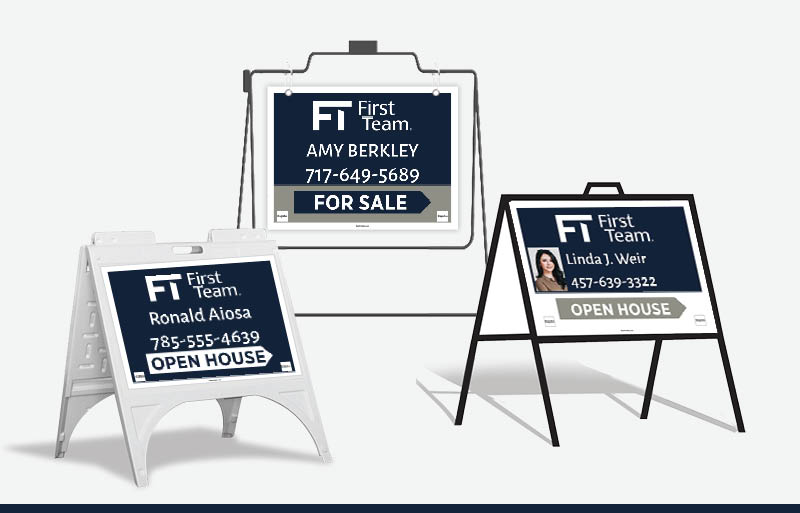 First Team Real Estate Signs - FT Approved Vendor Signs for Realtors | BestPrintBuy.com