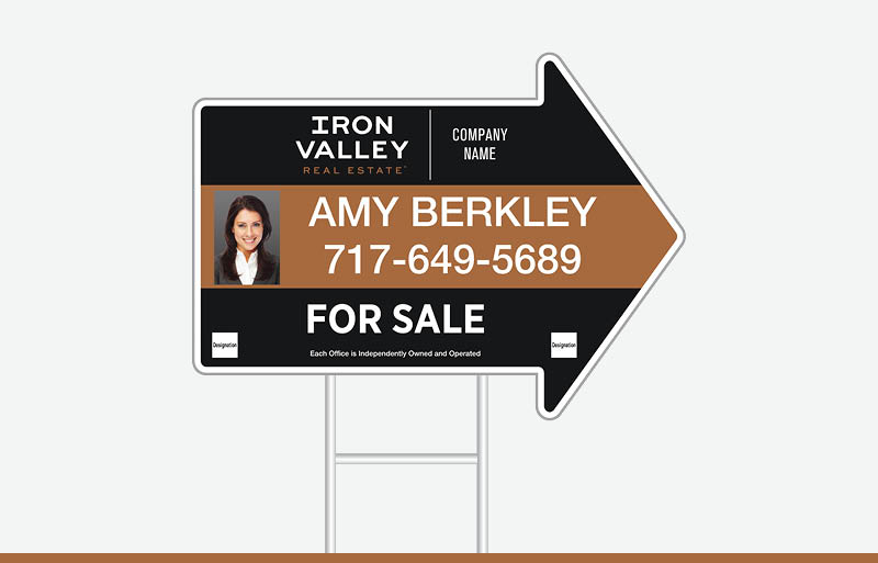 Iron Valley Real Estate Signs - IVRE Approved Vendor Signs for Realtors | BestPrintBuy.com