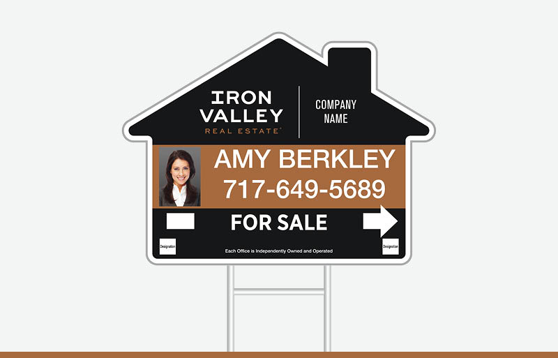 Iron Valley Real Estate Signs - IVRE Approved Vendor Signs for Realtors | BestPrintBuy.com