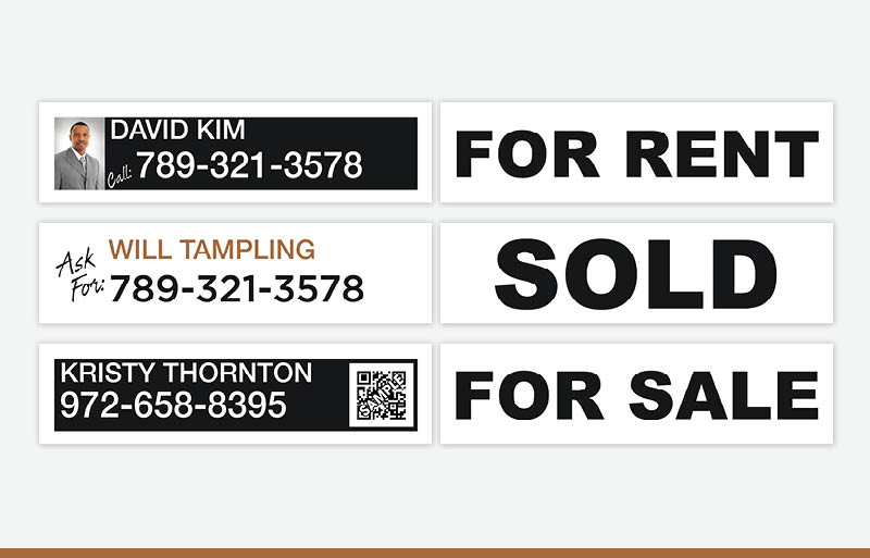 Iron Valley Real Estate Signs - IVRE Approved Vendor Signs for Realtors | BestPrintBuy.com