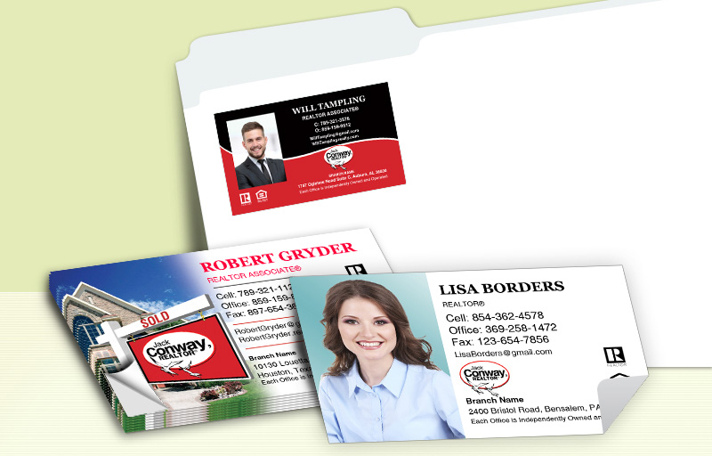 Jack Conway Realtor Real Estate Stickers, Address & Shipping Labels