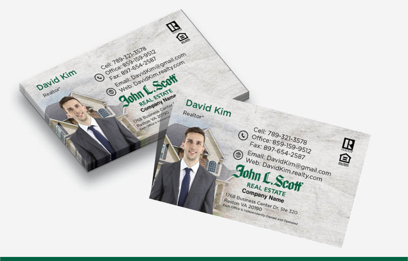 John L.Scott Real Estate Silhouette Business Cards - John L.Scott marketing materials | BestPrintBuy.com
