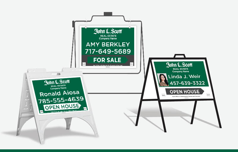 John L.Scott Real Estate Signs - JLS Signs for Realtors | BestPrintBuy.com