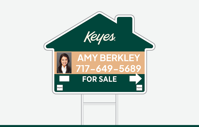 Keyes Real Estate Signs - KE Signs for Realtors | BestPrintBuy.com