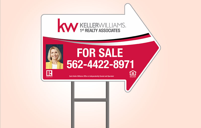 Keller Williams Real Estate Signs - KW Approved Vendor Signs for Realtors | BestPrintBuy.com