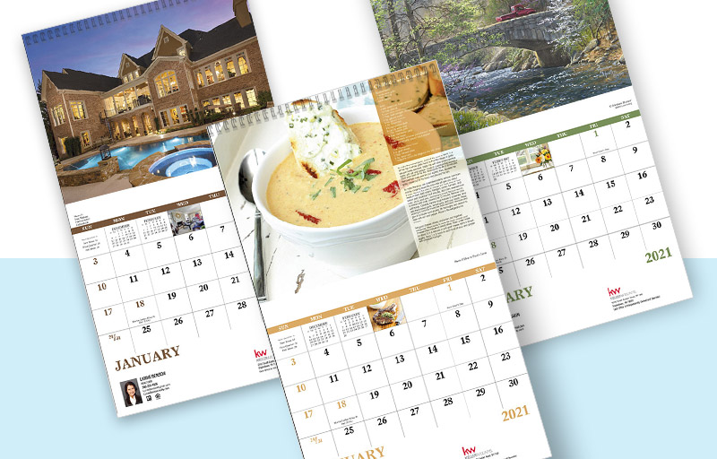 Keller Williams Real Estate Wall Calendars