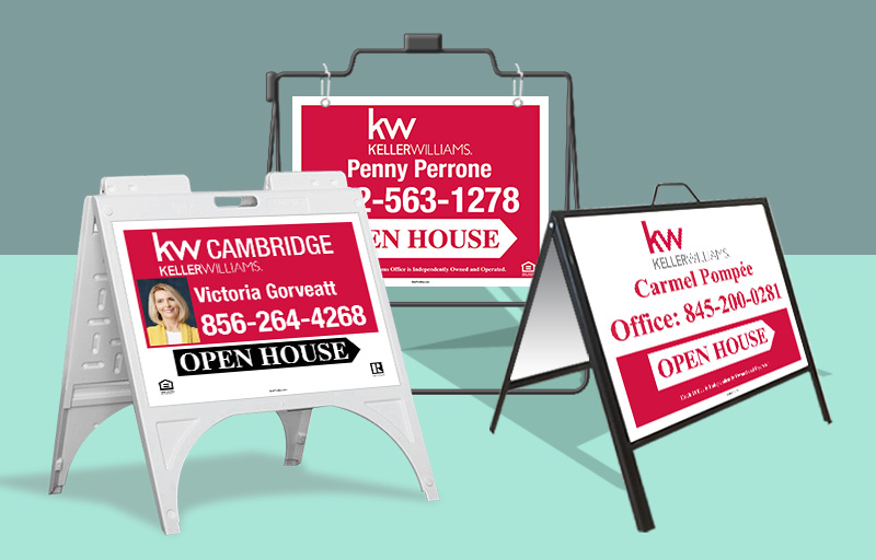 Keller Williams Real Estate Signs - KW Approved Vendor Signs for Realtors | BestPrintBuy.com