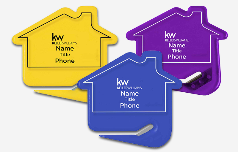 Keller Williams Real Estate House Letter Slitter | BestPrintBuy.com