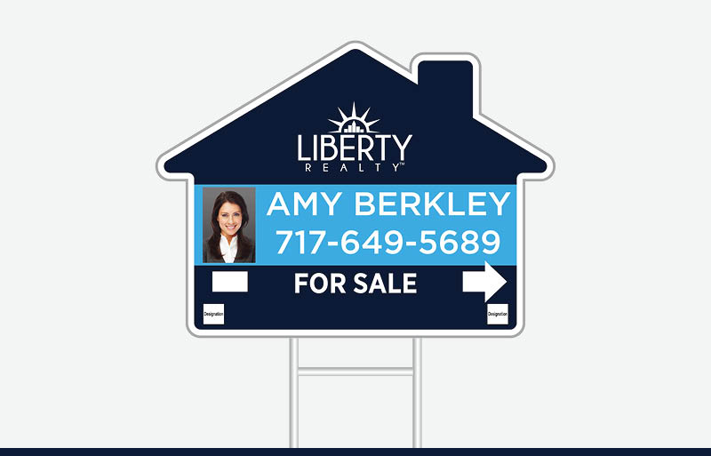 Liberty Realty Real Estate Signs - LIR Signs for Realtors | BestPrintBuy.com