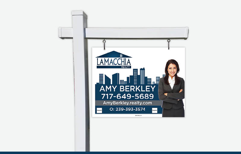 Lamacchia Realty Real Estate Signs - LR Approved Vendor Signs for Realtors | BestPrintBuy.com