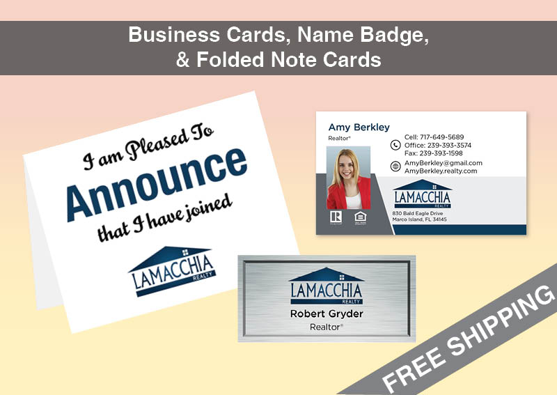 Lamacchia Realty Real Estate BC Agent Package - Lamacchia Realty approved vendor personalized business cards| BestPrintBuy.com
