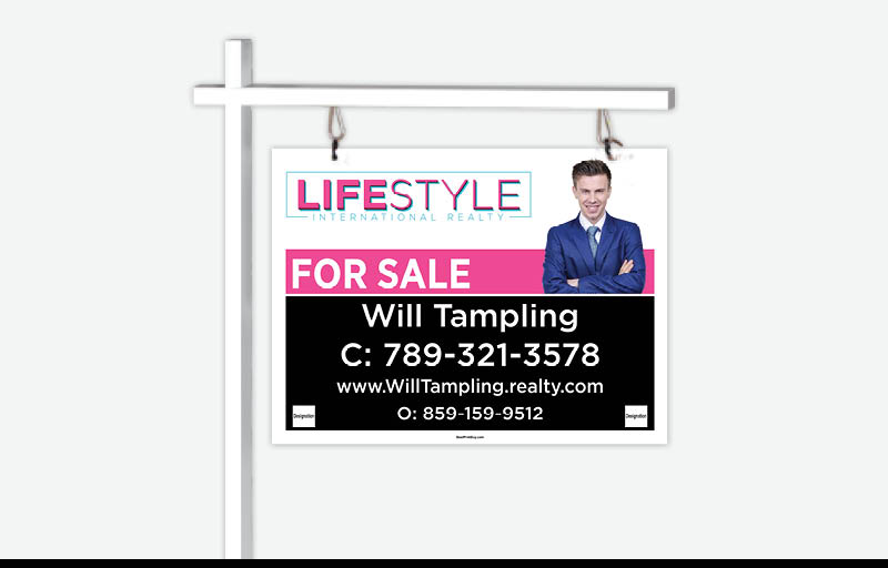 LIFESTYLE International Realty Real Estate Signs - LSIR Signs for Realtors | BestPrintBuy.com