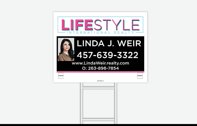 LIFESTYLE International Realty Real Estate Signs - LSIR Signs for Realtors | BestPrintBuy.com