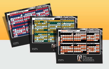 Century 21 Magnet Baseball Schedules