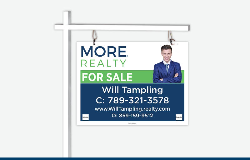 More Realty Real Estate Signs -  Signs for Realtors | BestPrintBuy.com