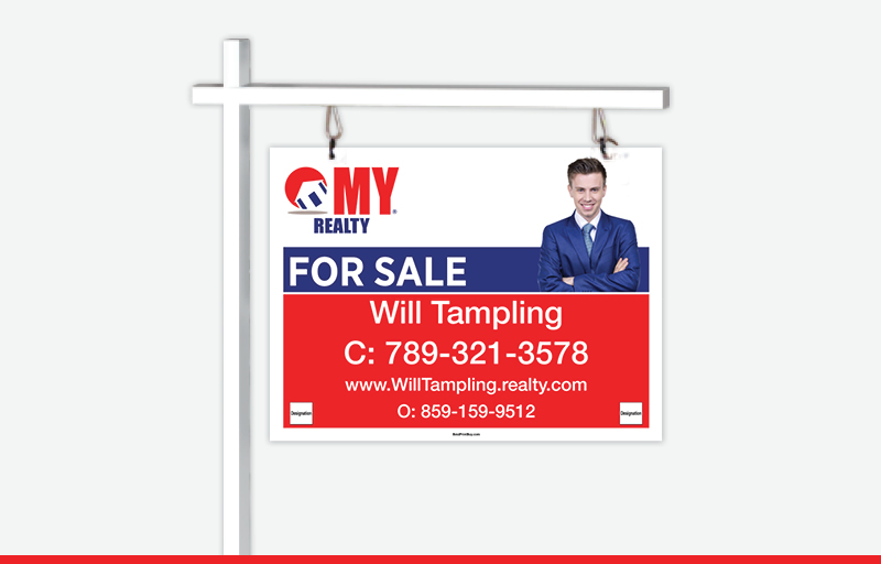My Realty Real Estate Signs -  Signs for Realtors | BestPrintBuy.com