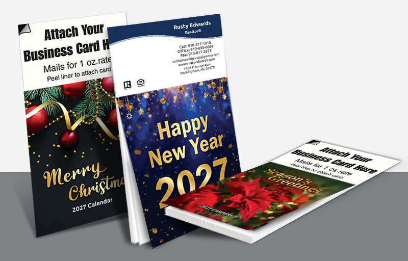 13 Month Tear-Off Real Estate Calendars