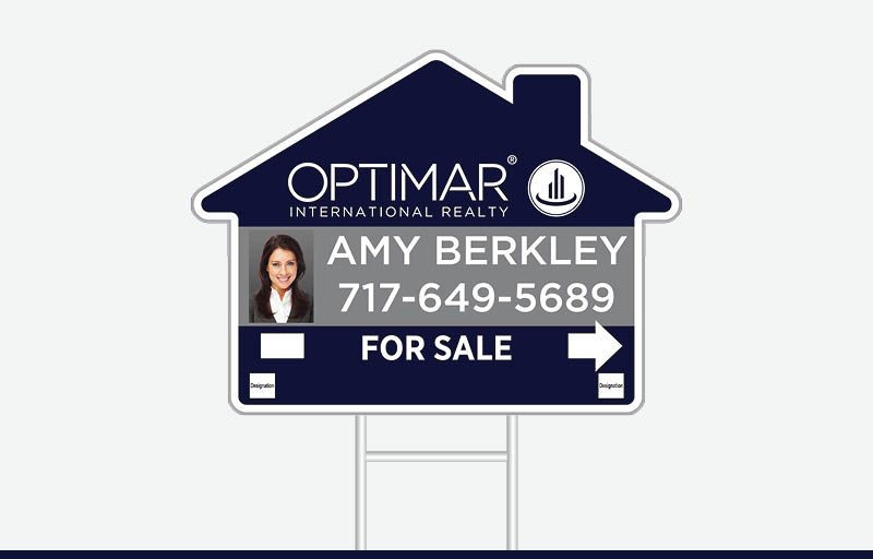 Optimar International Real Estate Signs - OIR Signs for Realtors | BestPrintBuy.com