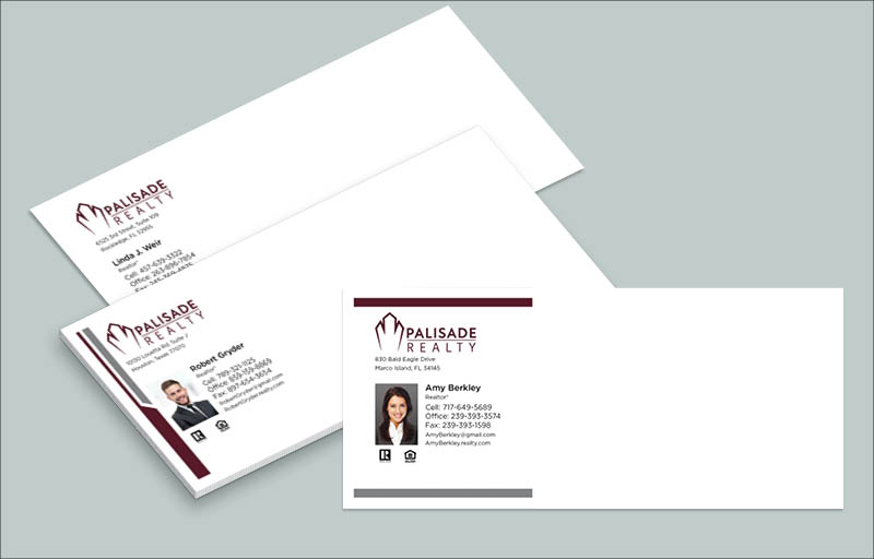 Palisade Realty Real Estate #10 Envelopes - Custom #10 Envelopes Stationery for Realtors | BestPrintBuy.com
