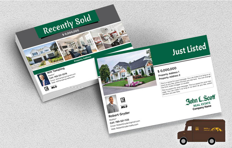 John L.Scott Real Estate Postcards (Delivered to you) - John L.Scott postcard templates | BestPrintBuy.com