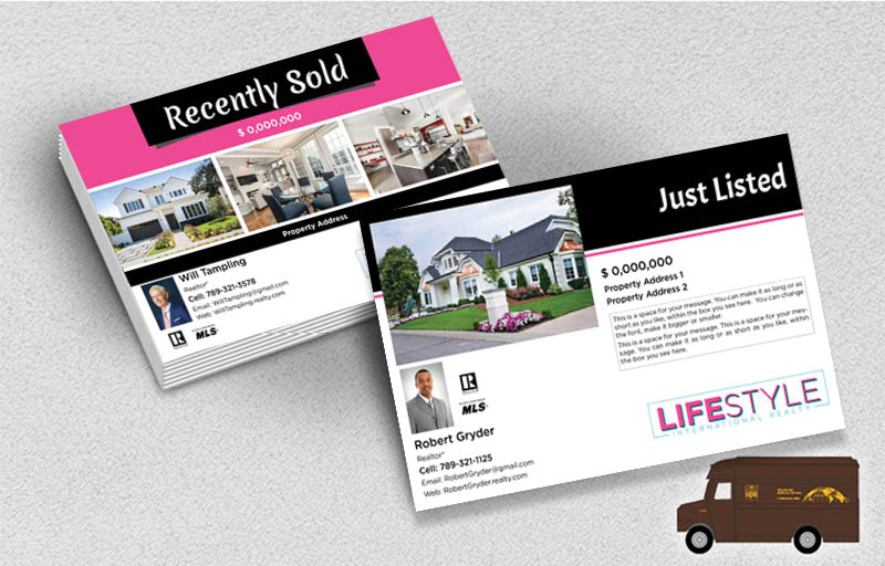 LIFESTYLE International Realty Real Estate Postcards (Delivered to you) - LIFESTYLE International Realty postcard templates | BestPrintBuy.com
