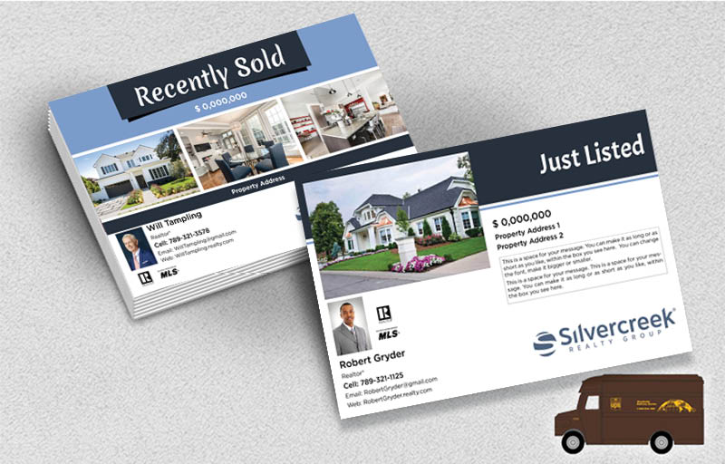 Silvercreek Realty Group Real Estate Postcards (Delivered to you) - Silvercreek Realty Group postcard templates | BestPrintBuy.com