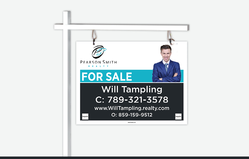 Pearson Smith Realty Real Estate Signs -  Signs for Realtors | BestPrintBuy.com