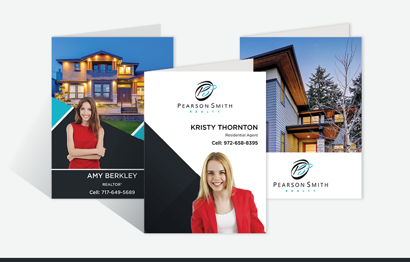 Pearson Smith Realty Real Estate Custom Presentation Folders - custom folders | BestPrintBuy.com