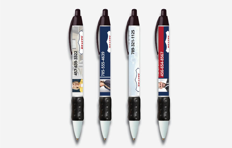 Realty Executives Real Estate Classic Collection Digital WideBody® Color Grip Pens - promotional products | BestPrintBuy.com