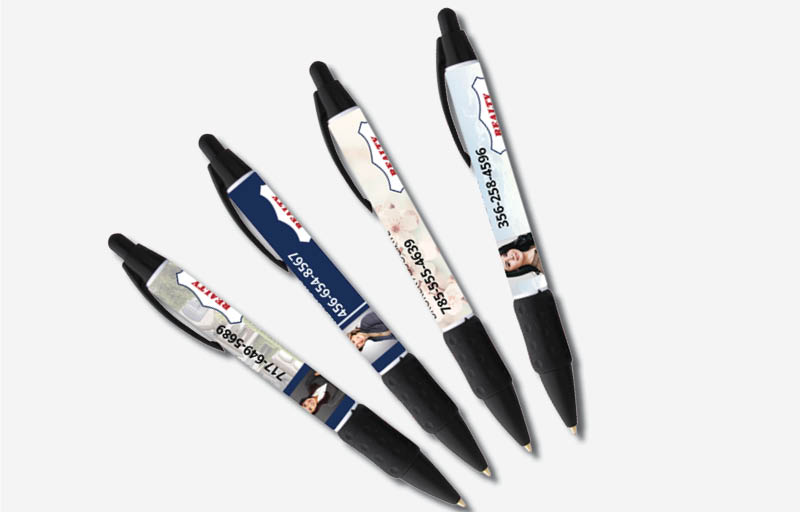 Realty Executives Real Estate Classic Collection Digital Widebody® Uni-Color Grip Pens - promotional products | BestPrintBuy.com