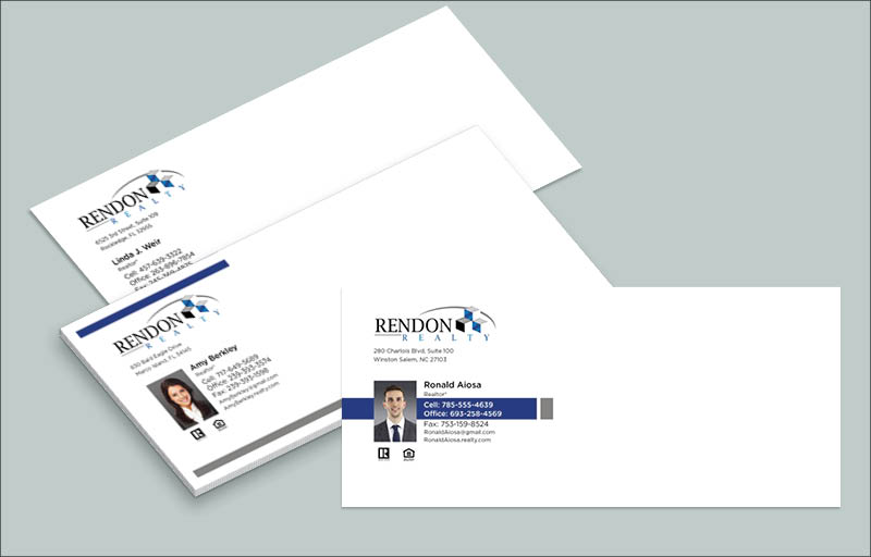 Rendon Realty Real Estate #10 Envelopes - Custom #10 Envelopes Stationery for Realtors | BestPrintBuy.com