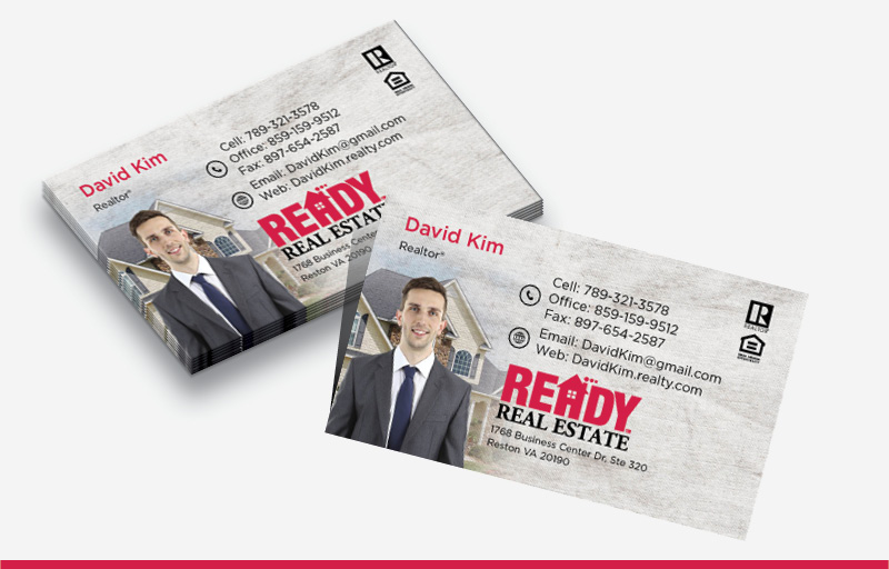 Ready Real Estate Silhouette Business Cards - Ready Real Estate marketing materials | BestPrintBuy.com