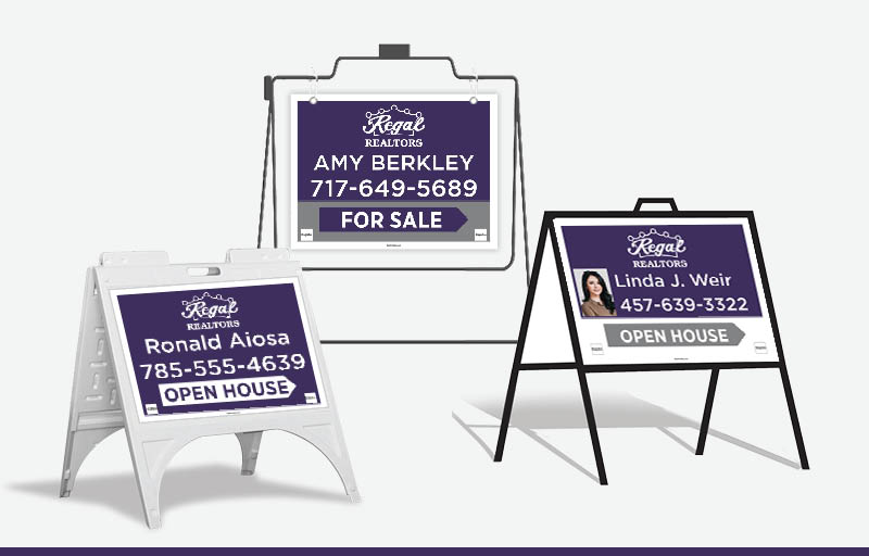 Regal Realtors Real Estate Signs - RRS Signs for Realtors | BestPrintBuy.com