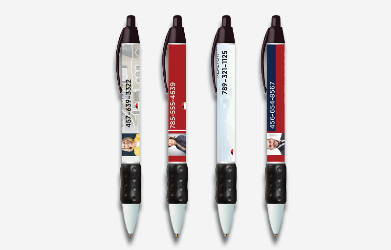 RE/MAX Real Estate Classic Collection Digital WideBody® Color Grip Pens - RE/MAX promotional products | BestPrintBuy.com